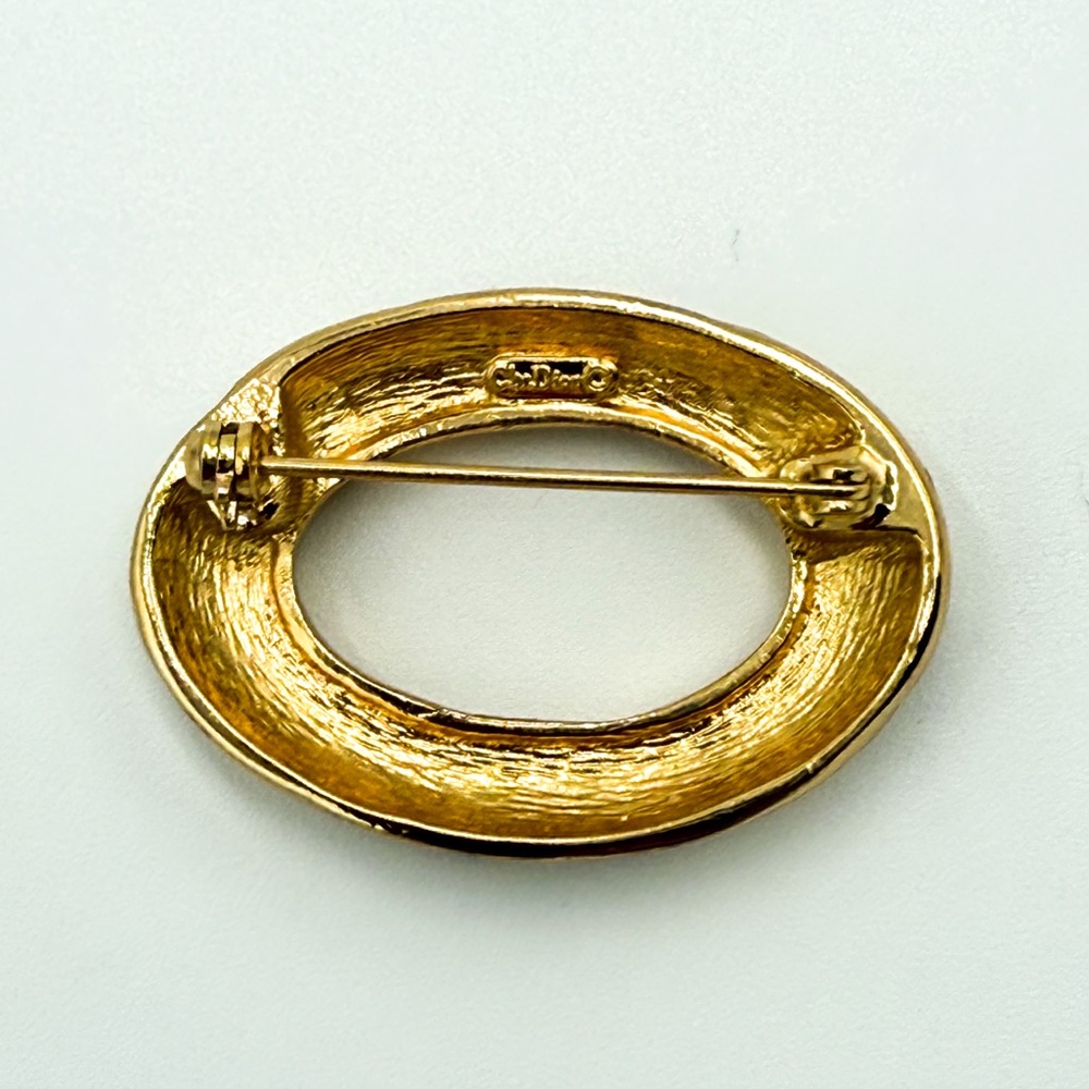 COA Christian Dior Vintage Brooch - Picture 2 of 5